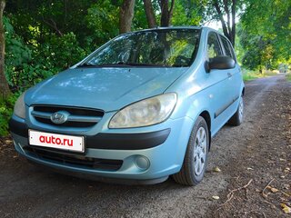 2007 Hyundai Getz I Рестайлинг, голубой, 320000 рублей, вид 3