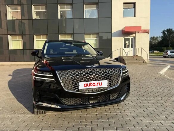2021 Genesis GV80 I, чёрный, 4200000 рублей