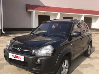 2007 Hyundai Tucson I, чёрный, 790000 рублей, вид 1