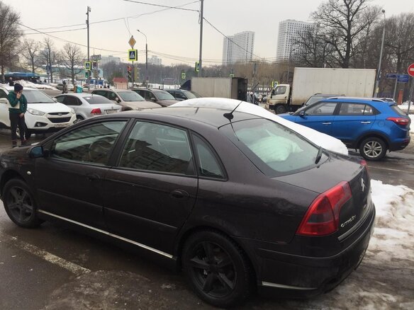 2007 Citroen C5 I Рестайлинг, коричневый, 330000 рублей - вид 3