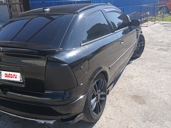 2003 Opel Astra G, чёрный, 500000 рублей - вид 2