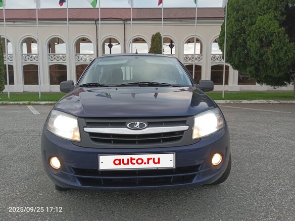 2014 Lada (ВАЗ) Granta I, синий, 395000 рублей - вид 11