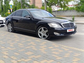 2007 Mercedes-Benz S-Класс 320 V (W221), чёрный, 1600000 рублей, вид 3