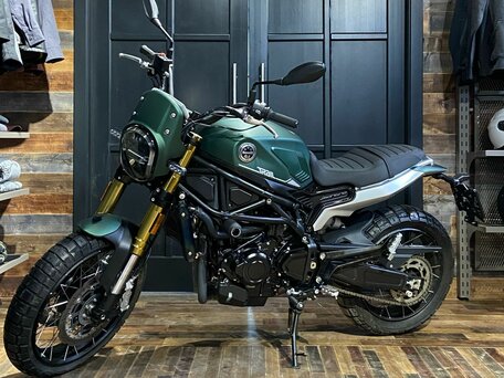 2023 Benelli Leoncino 800 Trail, зелёный, 680000 рублей, вид 2