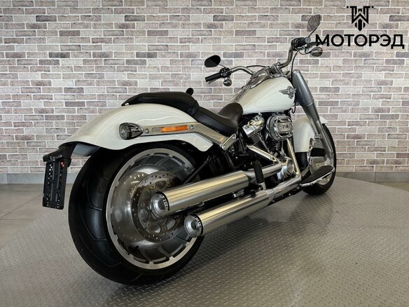 2018 Harley-Davidson Fat Boy, белый, 1985000 рублей - вид 21