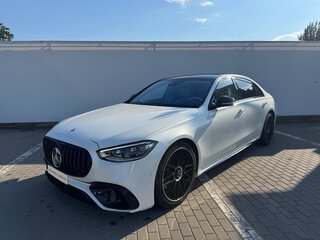 2022 Mercedes-Benz S-Класс 500 4MATIC VII (W223), белый, 11500000 рублей, вид 2
