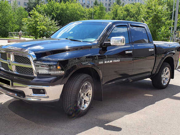 2012 Dodge RAM IV (DS/DJ), чёрный - вид 2