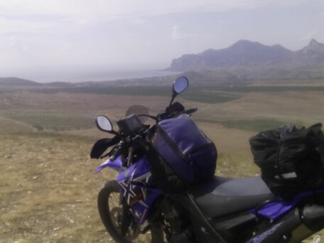 2010 Yamaha XT660R, синий, 544835 рублей, вид 1