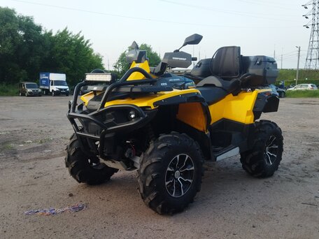 2021 Stels ATV-650 Guepard Trophy, жёлтый, 850000 рублей, вид 1