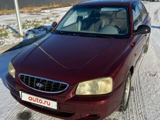2007 Hyundai Accent ТагАЗ II, красный, 410000 рублей, вид 2