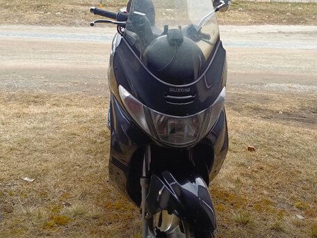 2000 Suzuki Burgman (SkyWave) 400, чёрный, 190000 рублей, вид 3