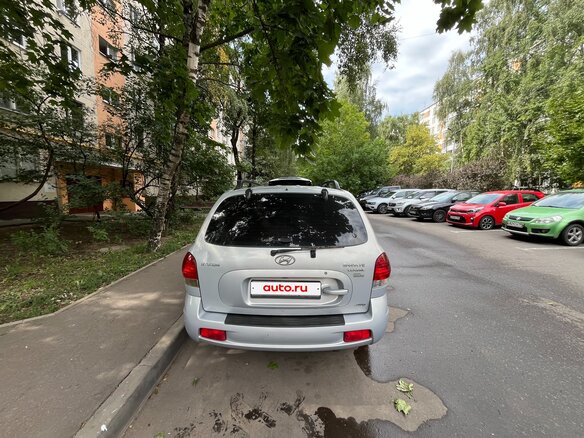 2008 Hyundai Santa Fe Classic Classic, серый, 700000 рублей - вид 3