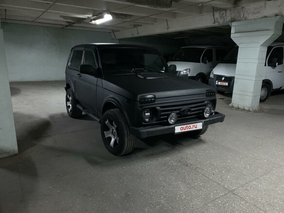 2003 Lada (ВАЗ) 2121 (4x4) I Рестайлинг, чёрный - вид 2