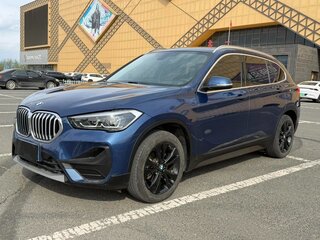 2022 BMW X1 Long 20Li sDrive II (F48) Рестайлинг, синий, 2190000 рублей, вид 1