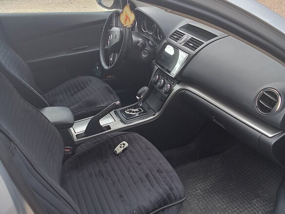 2010 Mazda 6 II (GH) Рестайлинг, серебристый, 1200000 рублей - вид 4