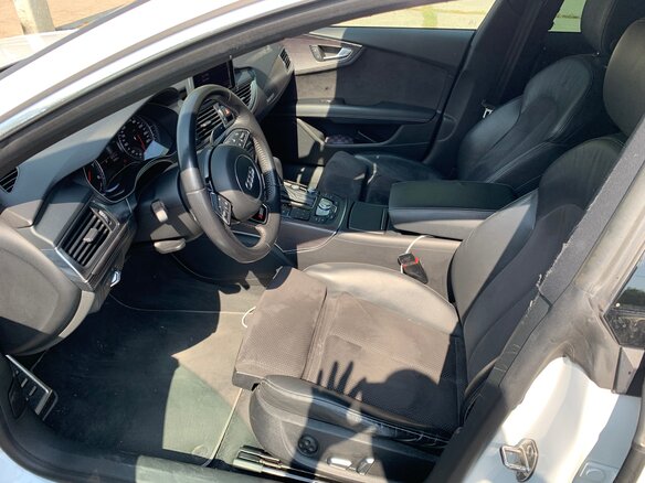 2014 Audi A7 I (4G) Рестайлинг, белый, 3600000 рублей - вид 10