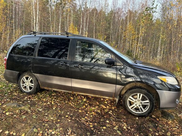 2004 Mazda MPV II (LW) Рестайлинг, чёрный, 120000 рублей - вид 14