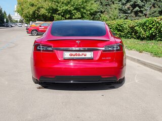 2020 Tesla Model S Performance I Рестайлинг, красный, 5300000 рублей, вид 4