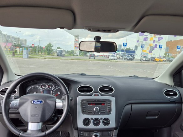 2007 Ford Focus II, чёрный - вид 12