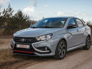 2021 Lada (ВАЗ) Vesta Sport I, серый, 1350000 рублей, вид 2