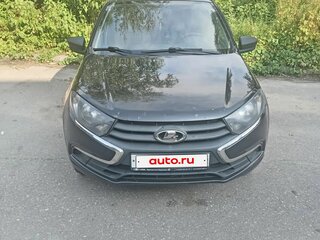 2019 Lada (ВАЗ) Granta I Рестайлинг, чёрный, 420000 рублей, вид 1