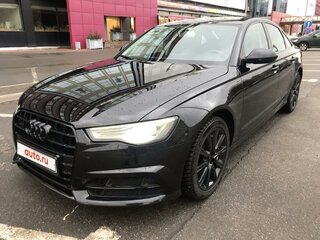 2015 Audi A6 IV (C7) Рестайлинг, чёрный, 2100000 рублей, вид 1