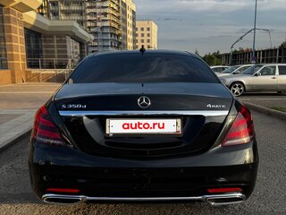 2018 Mercedes-Benz S-Класс 350 d Long VI (W222, C217) Рестайлинг, чёрный, 5600000 рублей, вид 5