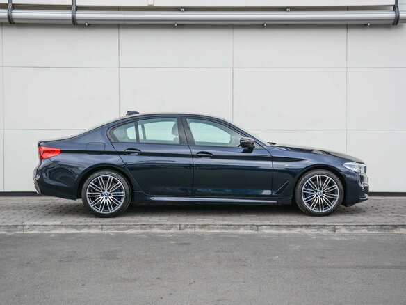2019 BMW 5 серии 530i xDrive VII (G30/G31/G38), синий - вид 5