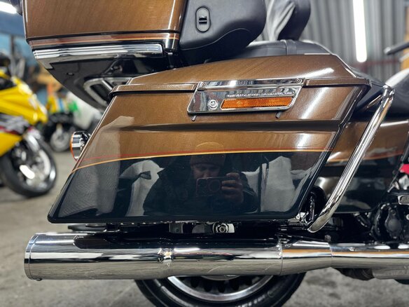2013 Harley-Davidson Electra Glide, коричневый, 1120000 рублей - вид 13