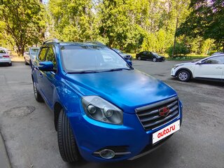 2016 Geely Emgrand X7 I Рестайлинг, синий, 500000 рублей, вид 3