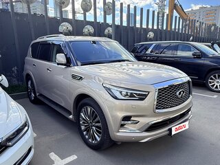 2020 Infiniti QX80 I Рестайлинг 3, жёлтый, 7300000 рублей, вид 2