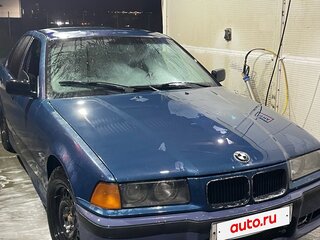 1991 BMW 3 серии 316i III (E36), синий, 218000 рублей, вид 4