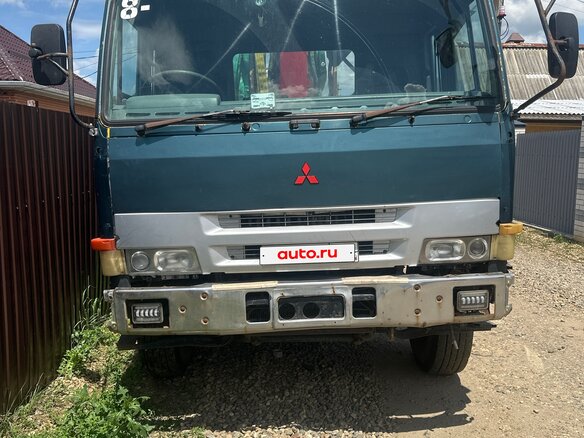 1994 Fuso (Mitsubishi) Super Great, зелёный, 3300000 рублей - вид 1