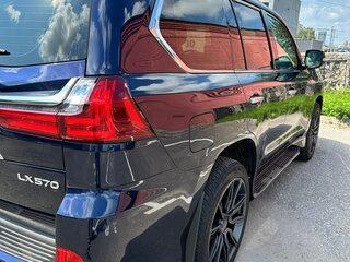2015 Lexus LX 570 III Рестайлинг 2, синий, 6650000 рублей, вид 5
