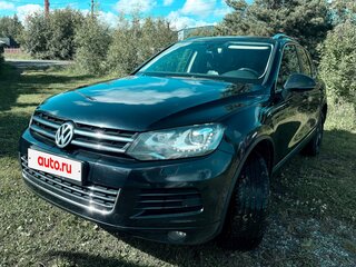2013 Volkswagen Touareg II, чёрный, 2100000 рублей, вид 5