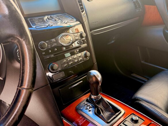 2015 Infiniti QX70, серый, 3200000 рублей - вид 14