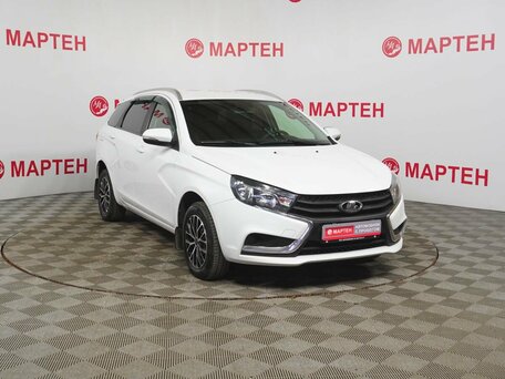 2021 Lada (ВАЗ) Vesta SW I, белый, 1039000 рублей, вид 3