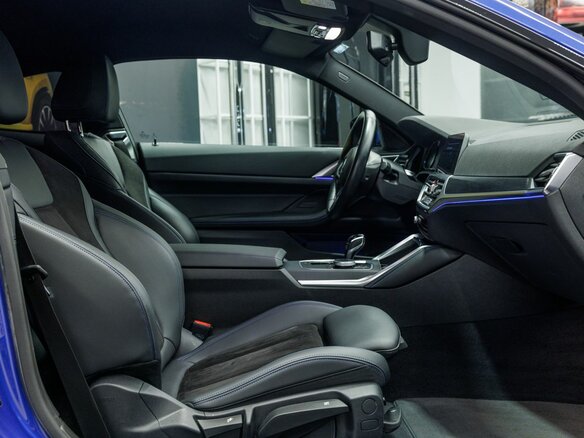 2021 BMW 4 серии 420d xDrive G22, G23, G26, синий - вид 32
