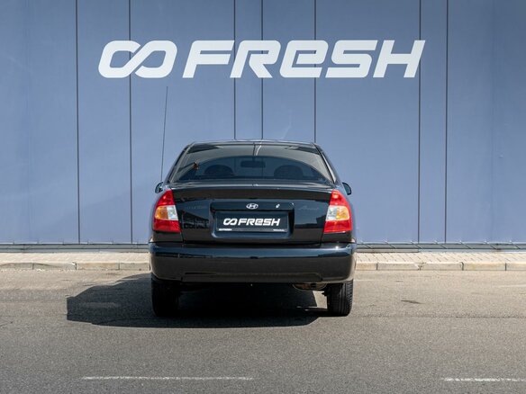 2008 Hyundai Accent ТагАЗ II, чёрный - вид 3
