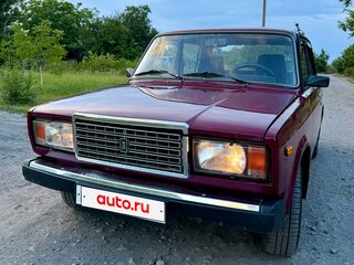 2001 Lada (ВАЗ) 2107, пурпурный, 229000 рублей, вид 1