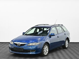 2006 Mazda 6 I (GG) Рестайлинг, синий, 379000 рублей, вид 3