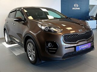 2017 Kia Sportage IV, коричневый, 1890000 рублей, вид 3