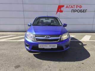 2017 Lada (ВАЗ) Granta I, синий, 590000 рублей, вид 2