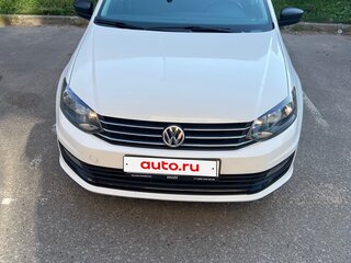 2018 Volkswagen Polo V Рестайлинг, белый, 1270000 рублей, вид 2