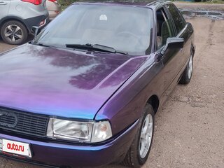 1991 Audi 80 IV (B3), синий, 450000 рублей, вид 1
