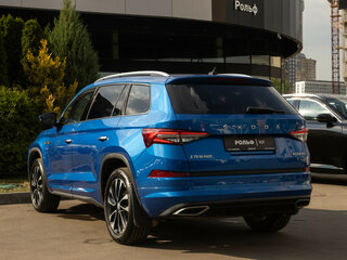 2023 Skoda Kodiaq I Рестайлинг, синий, 3783000 рублей, вид 5