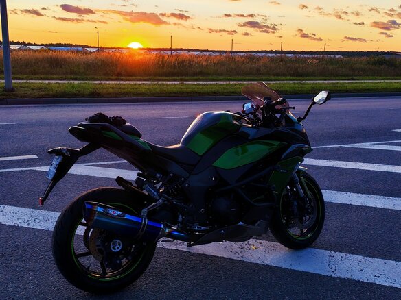 2020 Kawasaki Ninja 1000 SX, зелёный, 1200000 рублей - вид 14