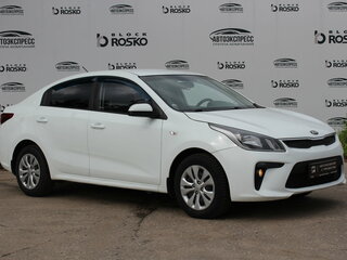 2017 Kia Rio IV, белый, 740000 рублей, вид 3
