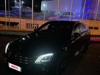 2017 Mercedes-Benz S-Класс 450 Long VI (W222, C217) Рестайлинг, чёрный, 3550000 рублей, вид 3