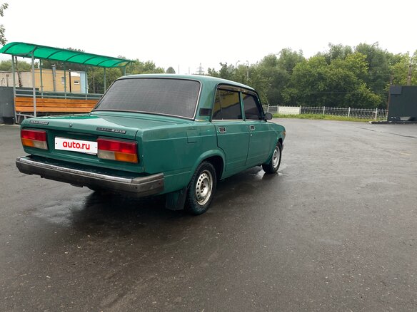 2005 Lada (ВАЗ) 2107, зелёный - вид 2